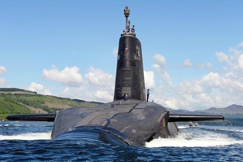 UK nuclear submarine