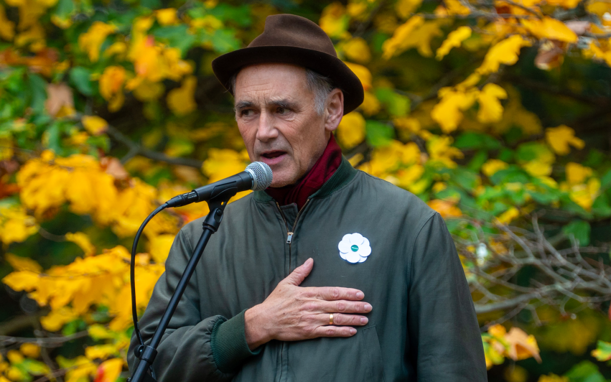 Mark Rylance speaking